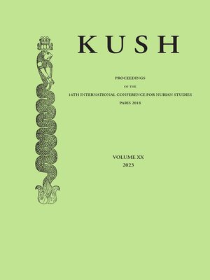 cover image of Proceedings of the 14th International Conference for Nubian Studies